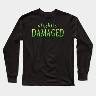 Slightly Damaged Green Long Sleeve T-Shirt